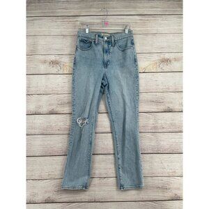 Madewell The Perfect Vintage Crop Jeans‎ Women's Size 27 Blue Light Wash Denim